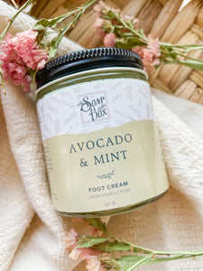 Avocado Mint Foot Cream