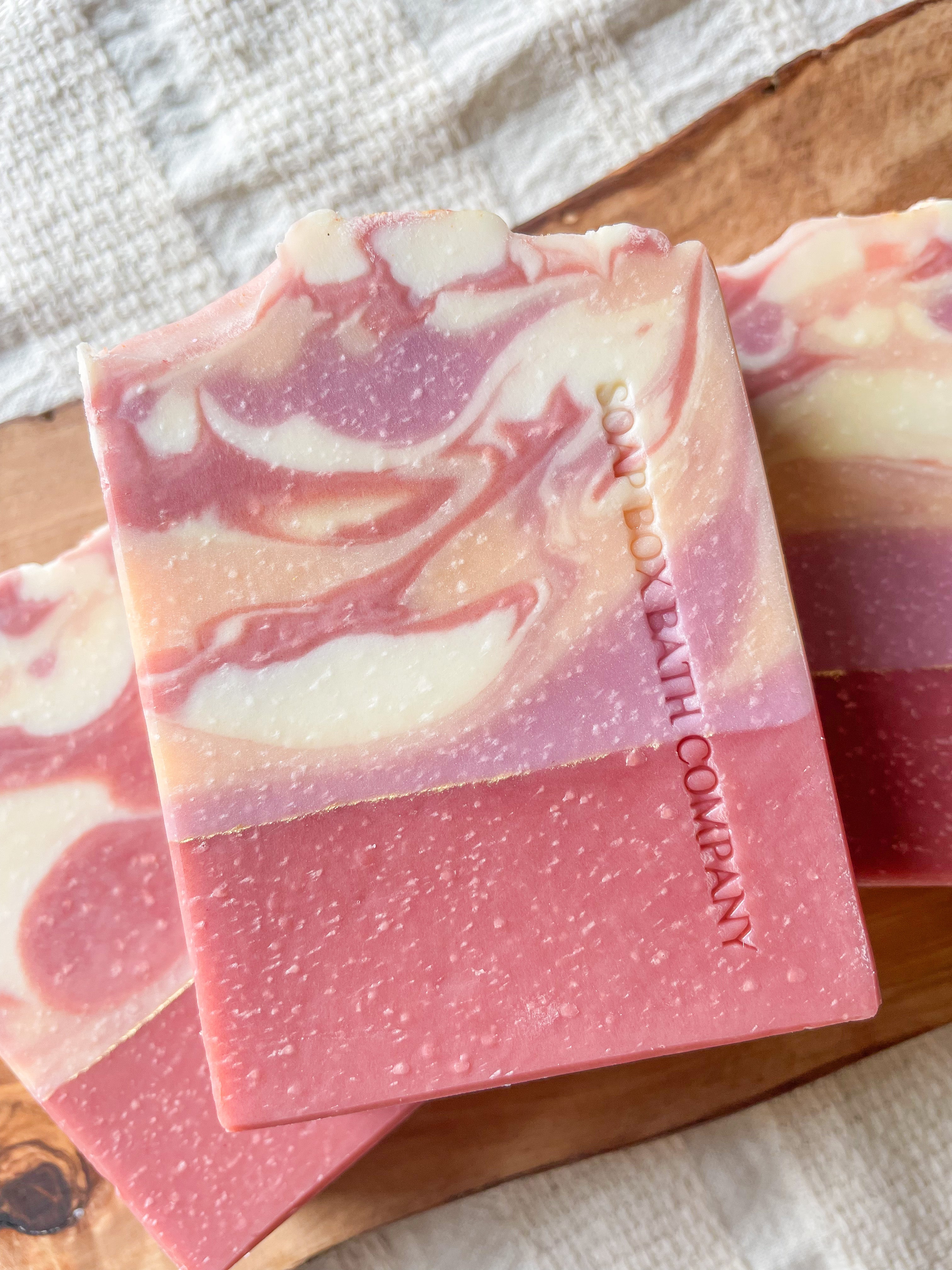 Cranberry Peach Soap