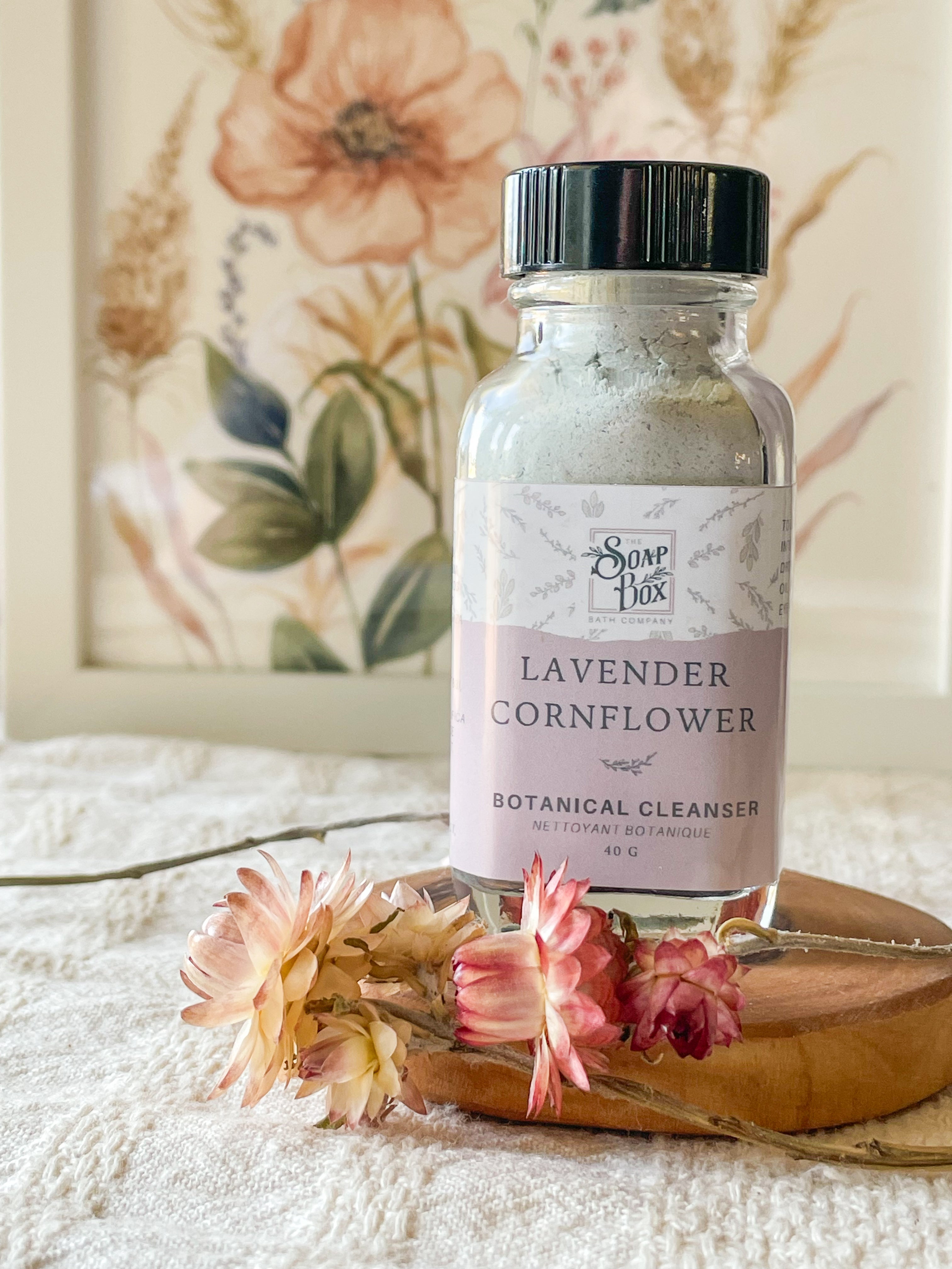 Lavender Cornflower Botanical Facial Cleanser