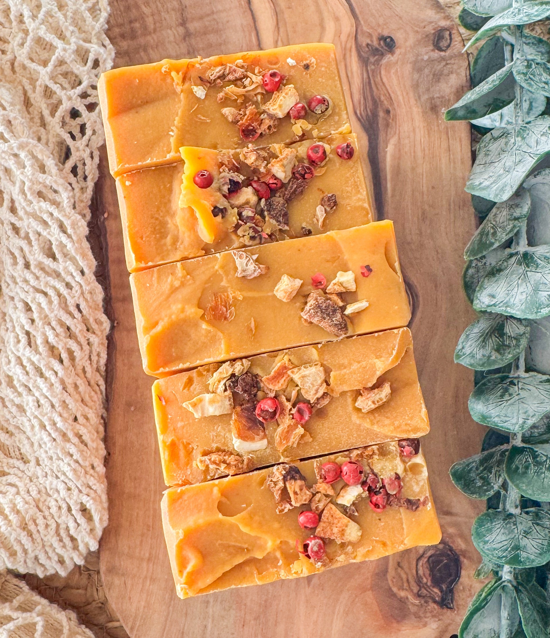 Spiced Pumpkin & Cranberry Soap