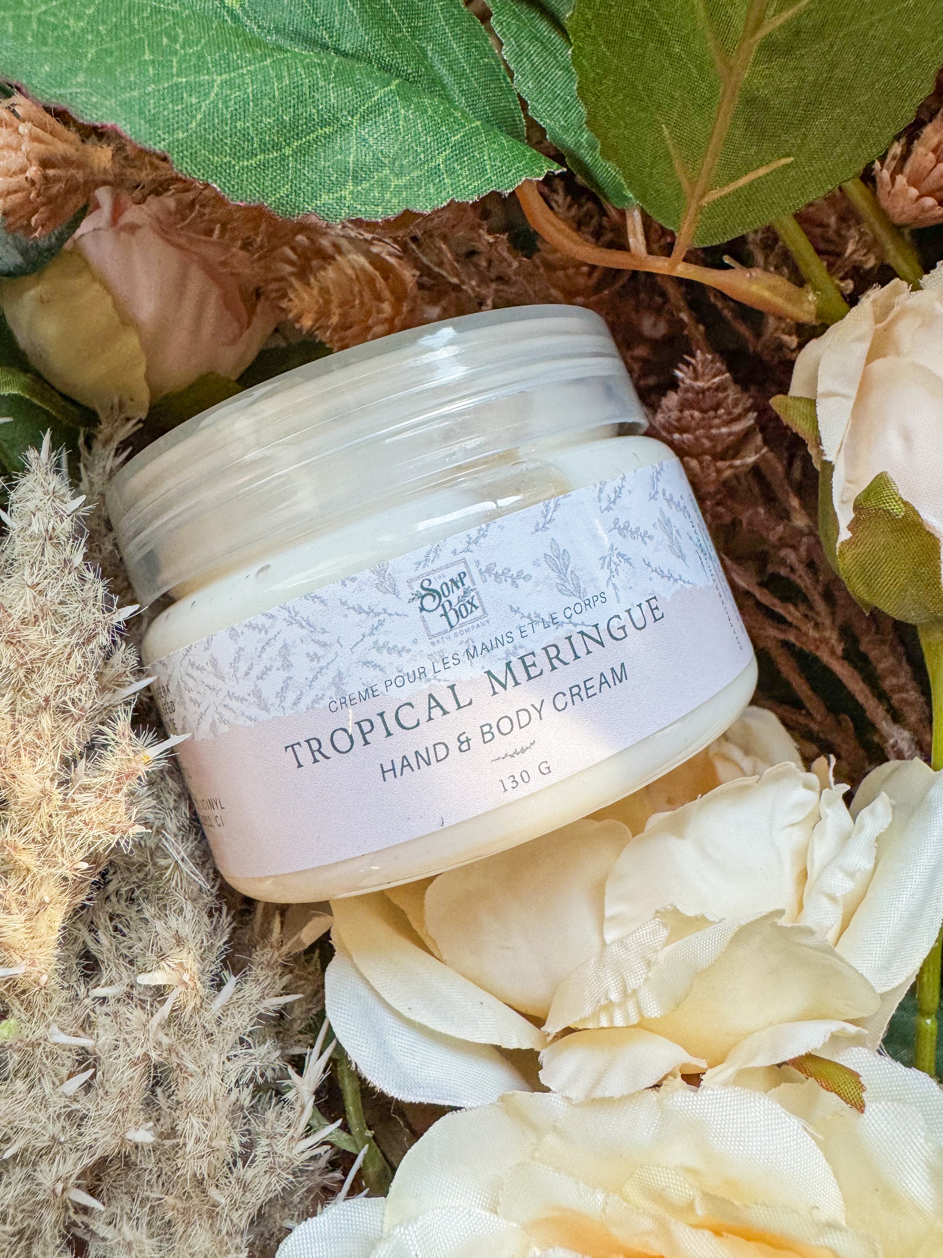 Tropical Meringue hand & body cream