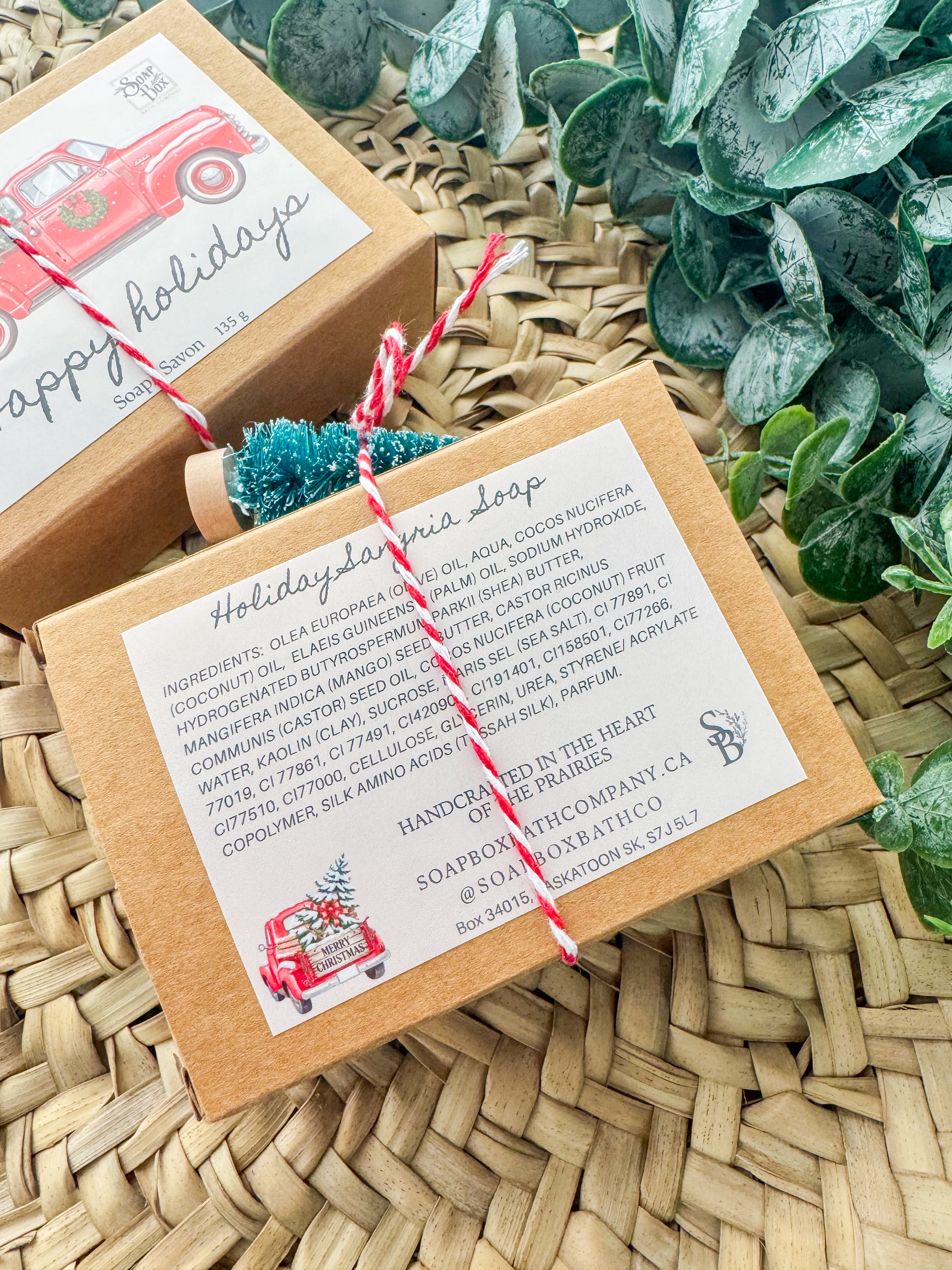 Holiday Sangria Soap