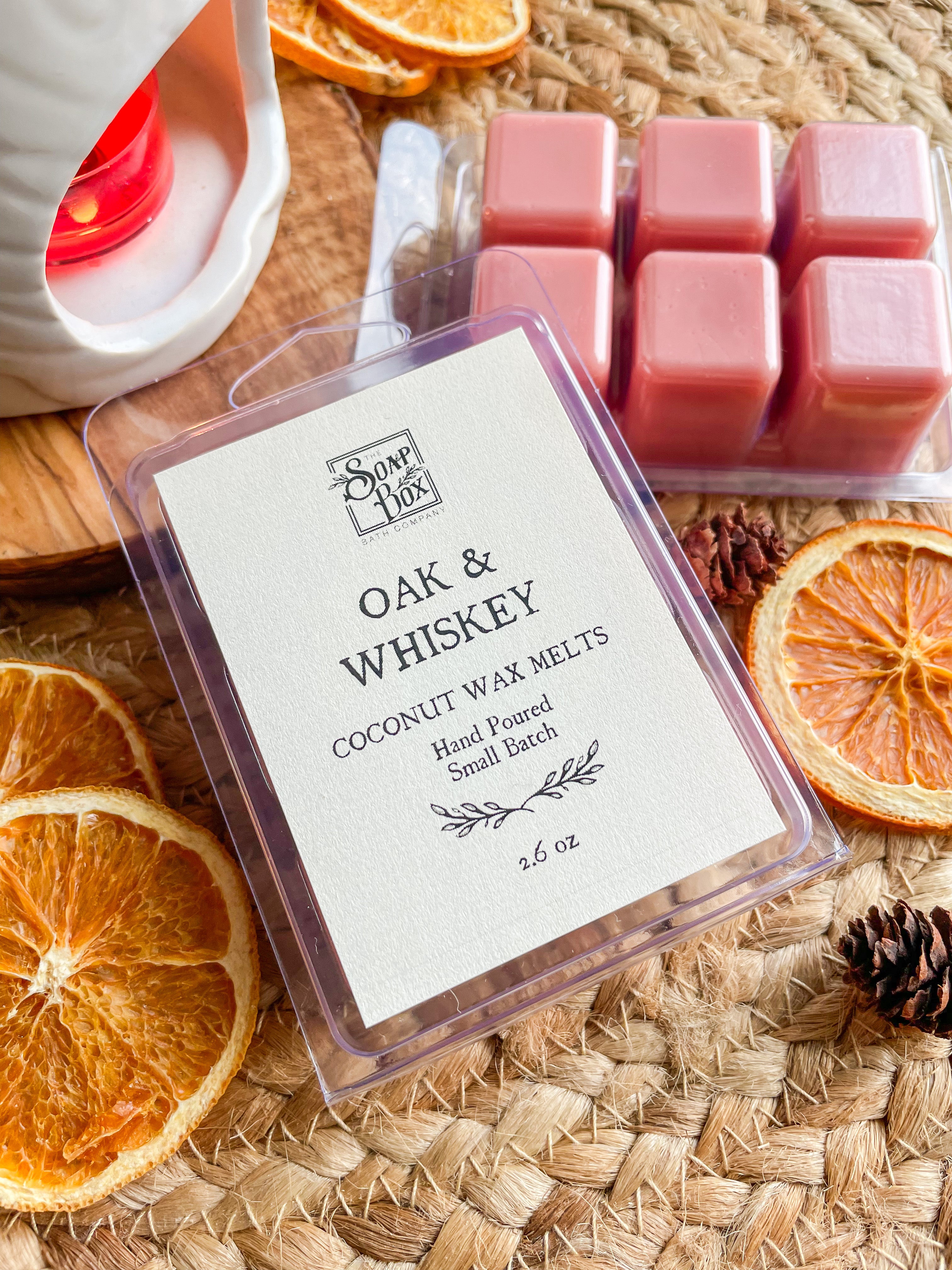 Oak & Whiskey Wax Melts