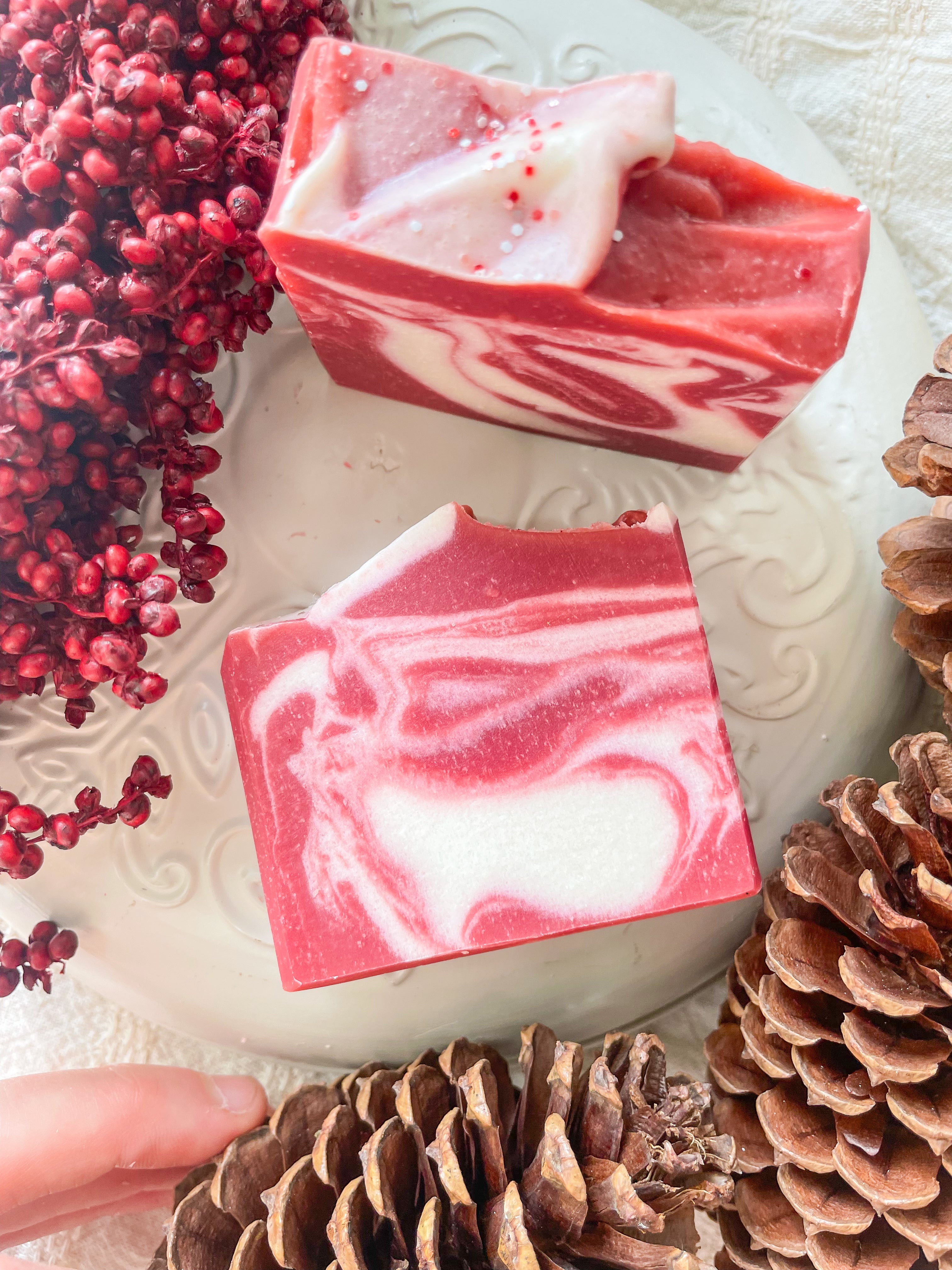 Merry Cranberry Guest Sized Soap